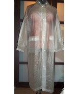 American Psycho Costume The Clear Rain Coat Patrick Bateman wears vinyl raincoat - $40.00 - $57.00