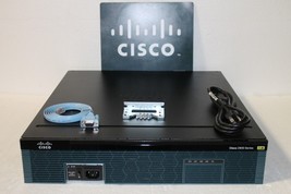 Cisco C2951-VSEC/K9 Cisco 2951 Voice Sec. Bundle Router with PVDM3-32 - $93.49