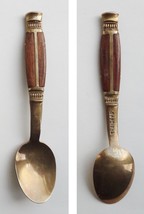 Collector Souvenir Spoon Thailand Wood Demitasse - $2.99