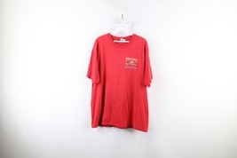 Vintage Streetwear Mens Large Distressed Spell Out Prestons Seafood T-Sh... - $24.70