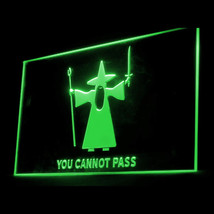 120096B you can not pass warning road rreverence Not allow LED Light Sign - £17.37 GBP