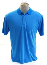Grand Slam Motion Flow Blue &amp; White Stripe Short Sleeve Polo Shirt Men&#39;s... - $49.99