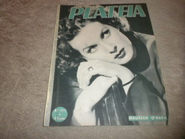 Portuguese Film Magazine Plateia Maureen O&#39; Hara; Bergman/Rosselini; Gingr 1955 - £12.05 GBP