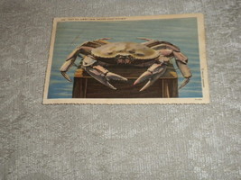 Oregon Coast Highway Deep Sea Jumbo Crab Wesley Andrews 1c posted Feb 1940 VG+ - $3.99