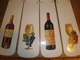 Custom  Wine Bottles &amp; Grapes Ceiling Fan For Tuscan Italian Or Wine Lovers - £93.29 GBP