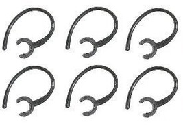 6 Bluetooth EAR Hooks Replacements, (Black) Heavy Duty Upgrade for Samsu... - $2.54