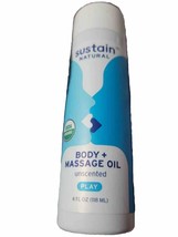Sustain Natural Organic Body +  Massage Oil, Unscented,  8 fl oz - $205.79 MXN