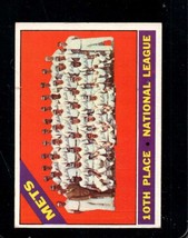 1966 Topps #172 Mets Team Vgex Mets - £2.76 GBP