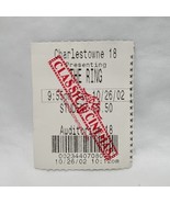 The Ring Movie Ticket Stub 10/26/02 Charlestowne 18 Auditorium 18 - €21,04 EUR