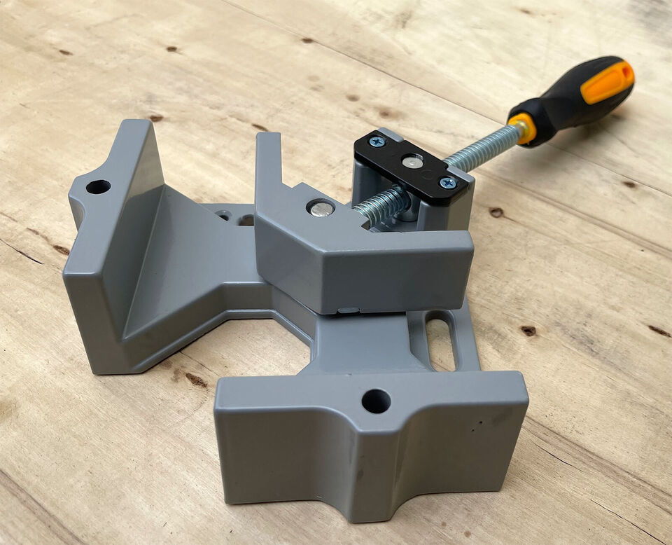 90° Aluminum Alloy Adjustable Swing Jaw Corner Clamp Right Angle Vise Ho... - $19.99+
