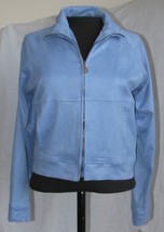 Calispia Women&#39;s Jacket  Size Medium Fit S OR  XS - See Measurement Blue... - $35.79