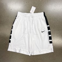 NWT Nike DN4002-100 Men Dri-FIT Elite  Basketball Shorts LooseFit White Black XL - £26.33 GBP