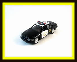 1999 Ford Crown Victoria Police Car,Maisto 1/44 Diecast Car Collector's Model - $32.14