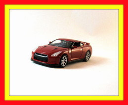 Nissan GT-R Red Welly 1/38 Diecast Sport Car Collector's Model,Collectible ,New - $35.10