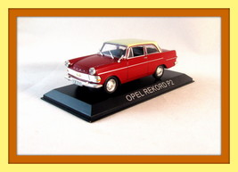 Opel Rekord P2 , Red Altaya 1/43 Diecast Car Collector&#39;s Model,Rare,New - £27.28 GBP