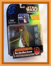 Star Wars Potf2 Electronic Power F/X Obi Wan Kenobi C7/8 With Glowing Lightsaber - £30.77 GBP