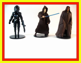Star Wars, Set*3 Action Figure Stands For Vintage Star Wars Loose Figures ,New - £19.25 GBP