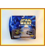 STAR WARS EPISODE 1 ,POD RACING PACK 4,POD RACER,MICRO MACHINES,COLLECTI... - £21.42 GBP