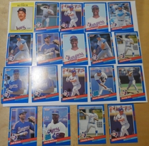 TEXAS RANGERS 18 Pc Lot DonRuss Baseball Cards 1990 Nolan Ryan NMint + 91 Bitker - £11.77 GBP