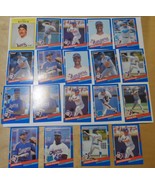 TEXAS RANGERS 18 Pc Lot DonRuss Baseball Cards 1990 Nolan Ryan NMint + 9... - $20.20 CAD