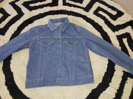 Vintage Levi’s Blue Jean Jacket “Levi’s For gals” Denim Levis Snap Size  S - £23.71 GBP