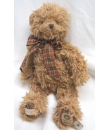 Boyds Bear of the Month 2008 BROWN TEDDY BEAR BOW 11&quot; Plush STUFFED ANIM... - $367.51 MXN