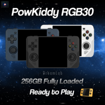 PowKiddy RGB30 Handheld Retrogaming Console - £93.03 GBP