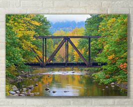 New England Fall, Autumn, Scenic Landscape, Fine Art Photo, Metal, Canvas, Paper - £25.17 GBP+