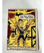 1966 Donruss Marvel Super Heroes trading card #53 - Hulk - curl your hair - £9.19 GBP