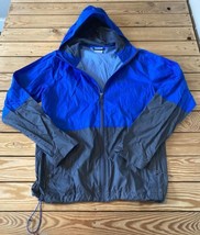 Columbia Men’s Full zip Hooded Jacket Size M Blue S5 - $19.70