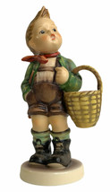Hummel Goebel Village Boy w/Basket Figurine #51/0 TMK5 6.25&quot;H  - £34.39 GBP