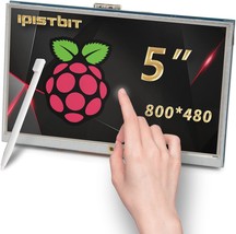 5&#39;&#39; Raspberry Pi Screen Touchscreen Monitor 800x480 HDMI TFT Mini Monitor for Ra - £58.74 GBP