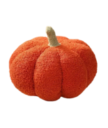 Anyhouz Throw Pillows Dark Orange Lamb Fleece Pumpkin Plush Toys for Hom... - $1,178.42 MXN