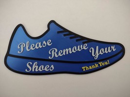 Please Remove Your Shoes Wall Sign, FREE SHIPPING - $6.00