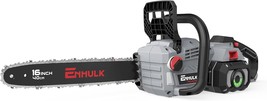 58V 16-Inch Enhulk Brushless Chainsaw With Chain Brake For Safety, 78.8,... - £299.81 GBP