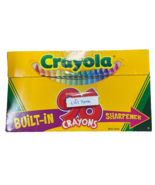 2004 Crayola Crayons 96 Pack With Sharpener Made In USA Big Box Metallic - €27,56 EUR