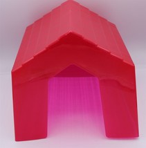 Tiny Tales Small Animal Plastic Hide Barn - Red - 7x8x8 - £4.70 GBP