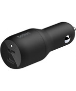 Belkin CCB002BTBK CCB002BTBK - BOOST CHARGE DUAL USB-C CAR CHARGER 36W -... - €56,59 EUR