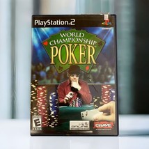 World Championship Poker Sony PlayStation 2 PS2 Black Label Complete with Manual - £4.69 GBP