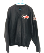 Cage Fighter Black Windbreaker Pullover Jacket Men&#39;s  XXL  Nylon Polyest... - $61.75