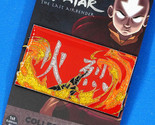 Avatar the Last Airbender Fire Opening Intro Glitter Infused Enamel Pin ... - £23.97 GBP