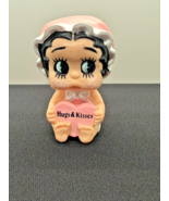 **RARE Vtg Baby Betty Boop Valentine Day Pink Heart Hugs &amp; Kisses Figuri... - $16.49