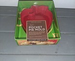 Williams Sonoma Apple Shape Pocket Pie Mold + Recipe New In Box - $12.99