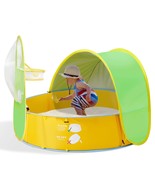Baby Beach Tent, 50+ Upf Pop Up Pool Tent Sun Shelter, Kids Ball Pit Ten... - $57.99