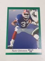 Nate Odomes Buffalo Bills 1991 Fleer Card #7 - £0.77 GBP