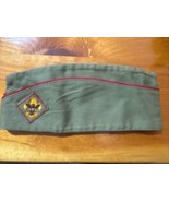 VINTAGE 1960’s BOY SCOUTS Hat Sz 6 3/4-6 7/8 Medium GARRISON OR FLAT FIELD - £23.32 GBP