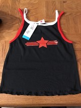 Shirley Womens Spaghetti Top Size L Black 0032 - $9.78
