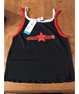 Shirley Womens Spaghetti Top Size L Black 0032 - $13.41 CAD
