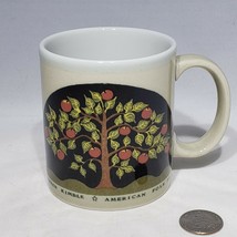 Warren Kimble Otagiri American Folk Art Mug Apple Tree Japan 12 oz UC - £13.54 GBP