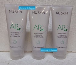 Three pack: Nu Skin Nuskin Ap 24 Whitening Fluoride Toothpaste 110g 4oz x3 - £35.41 GBP